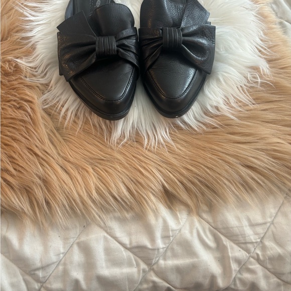 REBECCA MINKOFF BLACK MULES. - Picture 3 of 6